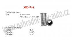 vzduchový filtr, MD-748, ALFA ROMEO 166 (936)    09/98-