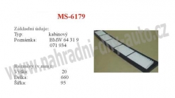 kabinový (pylový) filtr, MS-6179, BMW X3 01/04-