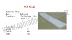 kabinový (pylový) filtr, MS-6020, SEAT ALHAMBRA [7V8, 7V9] 04/96-