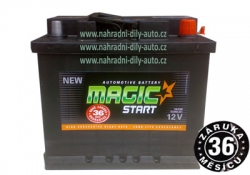 Autobaterie Power,Magic, 12V, 64Ah, 540A, zar.36měsíců