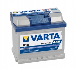 Autobaterie Varta Blue Dynamic 12V, 44Ah, 440A, B18