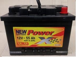 Autobaterie Power X, 12V, 55Ah, 420A