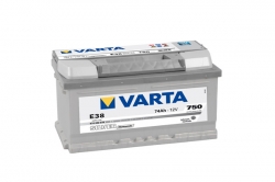 Autobaterie Varta Silver Dynamic 12V, 74Ah, 750A, E38
