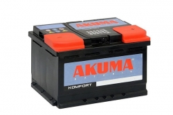 Autobaterie Akuma Komfort 12V, 60Ah, 510A, L2 60