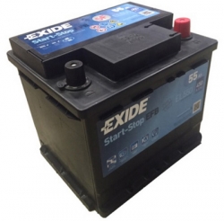 Autobaterie Exide Start-Stop EFB, 12V, 55Ah, 480A, EL550