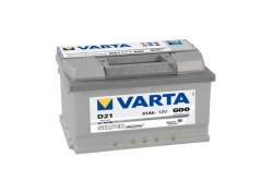 Autobaterie Varta Silver Dynamic 12V, 61Ah, 600A, D21