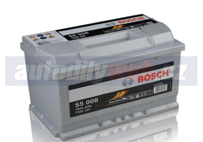 Autobaterie BOSCH 85Ah/ AUDI,BMW,Fiat/S5/